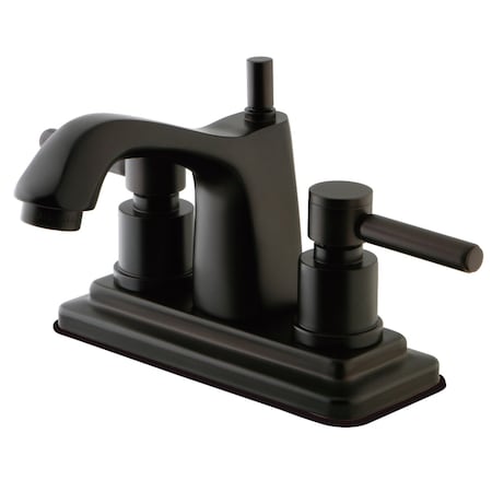 Kingston Brass KS8645DL 4" Centerset Bathroom Faucet, Oil Rubbed Bronze KS8645DL